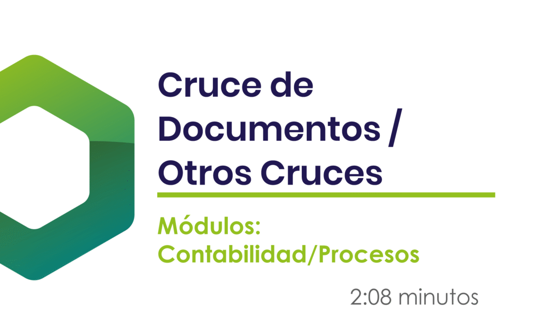 ¿Cómo realizar otros cruces entre facturas?