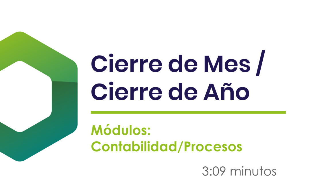 ¿Cómo realizar cierre de año contable?