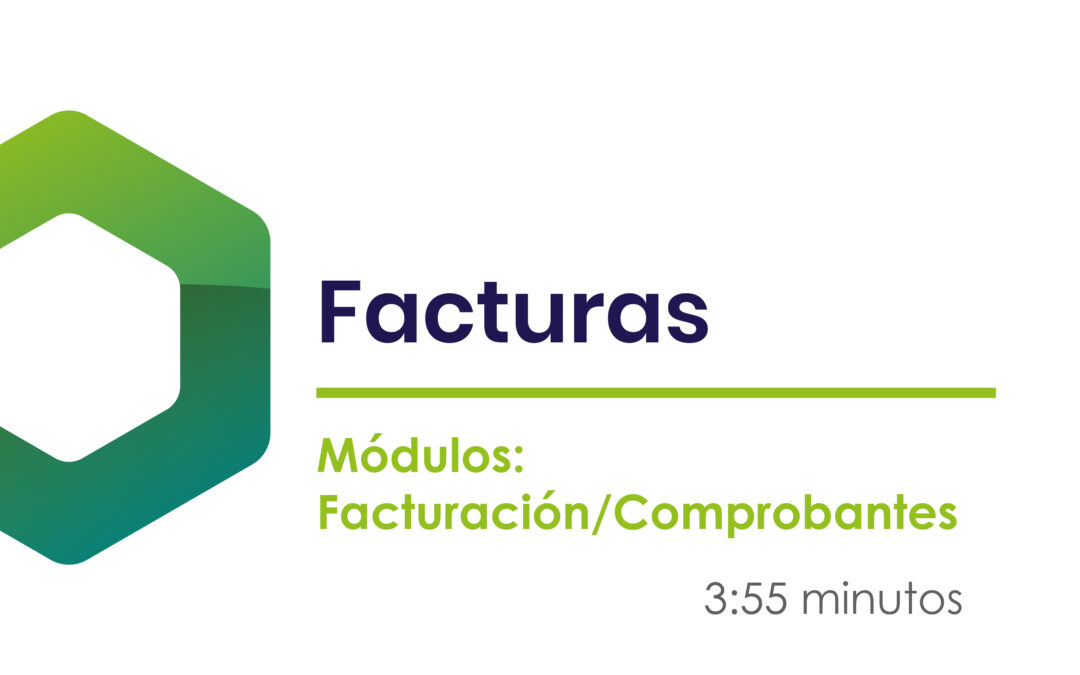 ¿Cómo generar facturas?