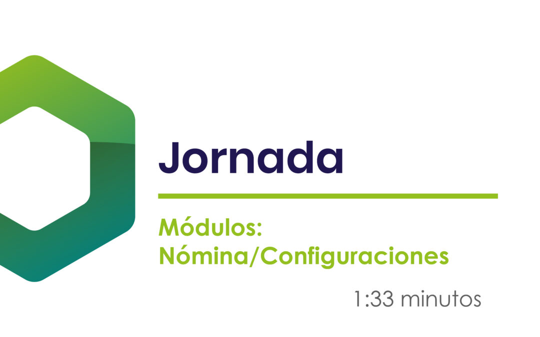 ¿Cómo crear jornada?
