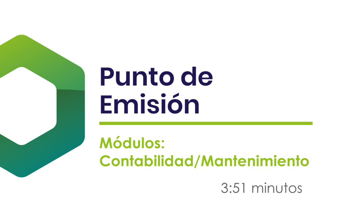 ¿Cómo crear puntos de emisión?